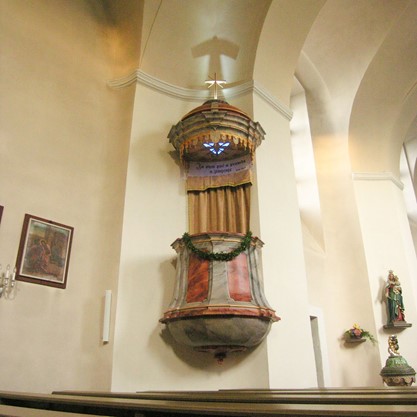 Tischlerei Wenk, Kirchenkanzel