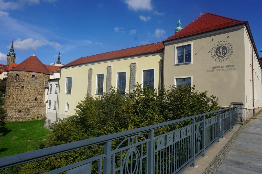 Sitz des Sorbischen National-Ensemble in Bautzen 